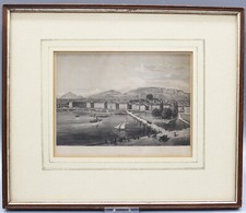 Genf Stahlstich um 1850