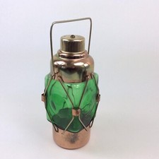 vintage Glas Schnapsflasche