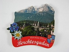Berchtesgarden,3D großer Holz Magnet,Souvenir Germany Deutschland