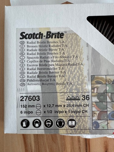 Scotch brite radiale bürste - scotch,