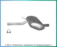 Endschalldämpfer für BMW 3
