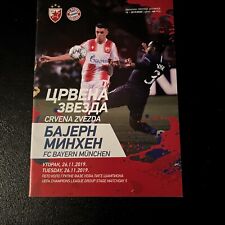  CL :  Roter Stern Belgrad - Bayern München ;  26.11.2019