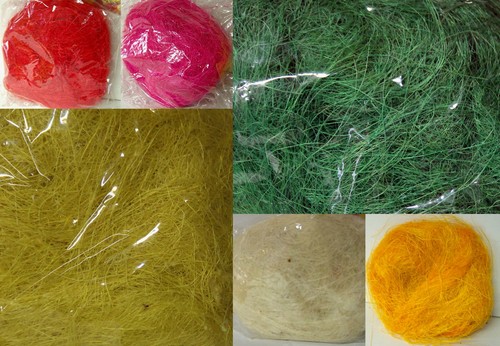 Bastel sisal deko ostern - bastel,
