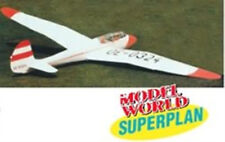 OBERLECHNER MG 19A STEINADLER, Segelflugzeug (Spannweite: 3730mm) Modellbauplan