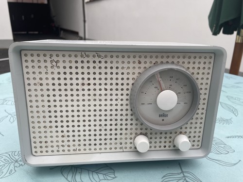 Braun röhren tischradio sk25 - braun,