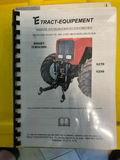 Betriebsanleitung  Anbauanleitung Fronthydraulik für Massey Ferguson 8270 8280