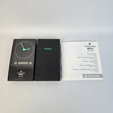 JUNGHANS MAGA alarm 2 Funkuhr mit Betriebsanleitung Sammler Vintage Rarität
