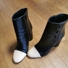 Zara Stiefeletten Schwarz