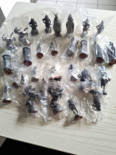Zinn schachfiguren set mit - schachfiguren,