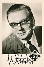 100% Original Autogramm Autograph Karte handsigniert Horst Winter J1.64