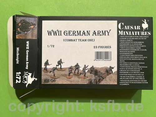 Caesar hb06 wkii deutsche - 1:72,