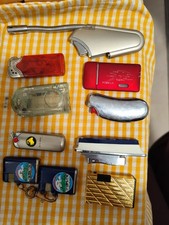 Feuerzeug Konvolut Vintage Retro 10 stück 