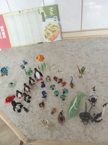 Glasfiguren konvolut murano - glasfiguren,