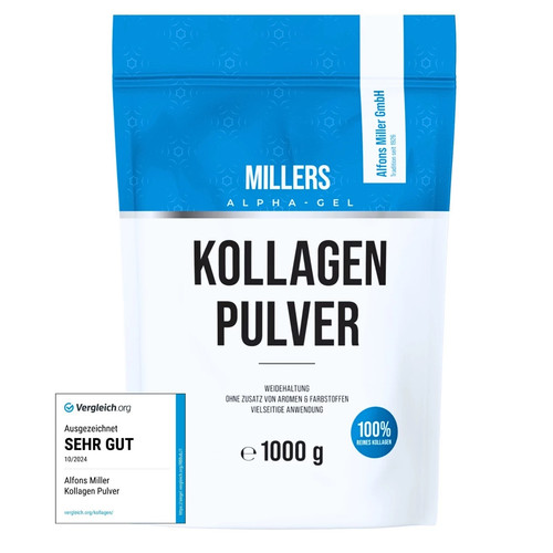 100 reines kollagen pulver i - reines,