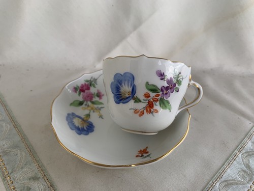 Schöne meissen moccatasse mit - meissen,