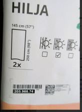 IKEA HILJA Gardinen  145 x 250