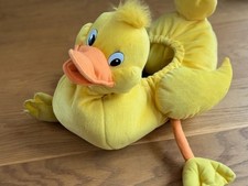 " Plüsch Ente " zum Reinschlüpfen für Kinder als Karnevalskostüm usw. "