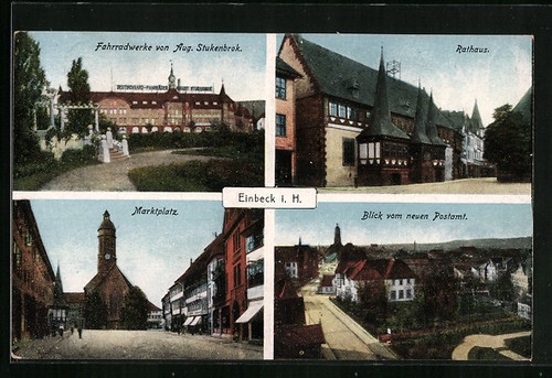 Einbeck fahrradwerke - ak,
