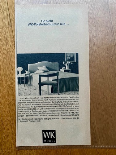 Möbel polsterbett luxus - wk,