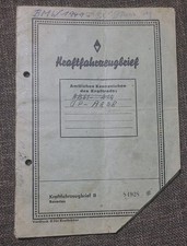 Kraftfahrzeugbrief BMW R24