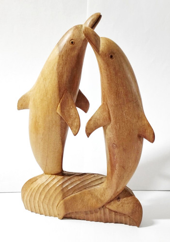 Delphin paar auf felsen - paar,