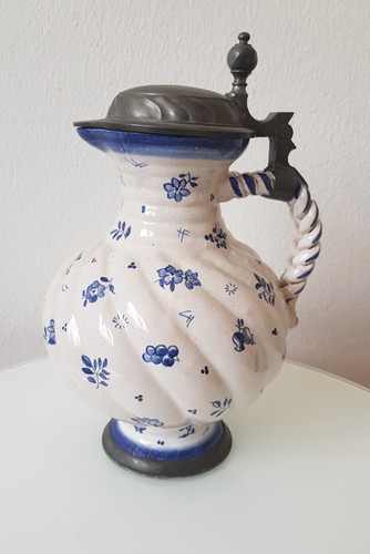 Alter melonen krug keramik - melonen-krug,