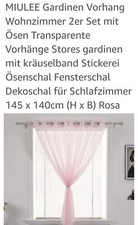 Wunderschöne Gardinen 4 Stück Je 145X140cm