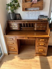 Amerikanischer Rolladenschreibtisch