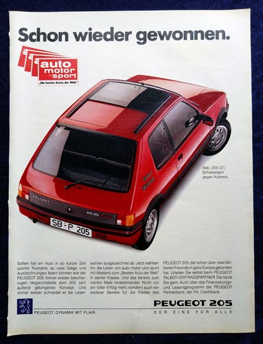 Peugeot 205 gti - peugeot,