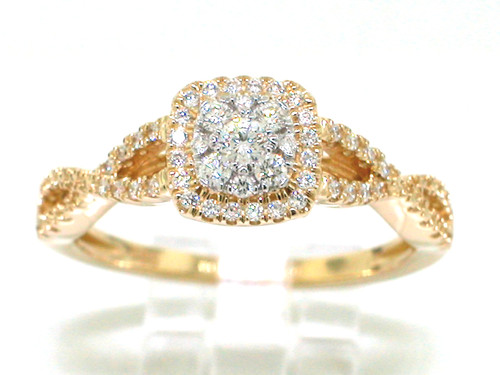 Brillant ring 585 - ring,