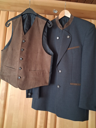 Trachtenjacke mit weste und - trachtenjacke,