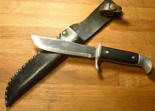 Grosses vintage jagdmesser - jagdmesser, p