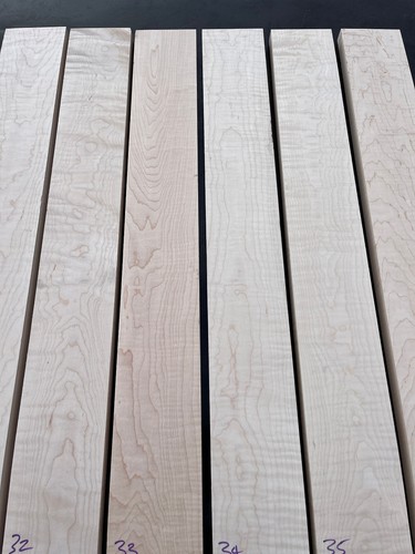 Curly flame maple - curly,