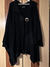Jacke Poncho mit Ärmeln Von Floresse Lagenlook Frühjahr Gr. 46 - 54