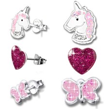 3x ! Ohrringe für Kinder