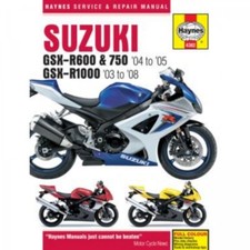 Suzuki Motorrad GSX-R600, 750 und GSX-R1000 (2003-2008) Werkstatthandbuch