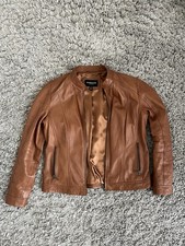 Manguun Lederjacke In Braun