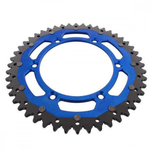 Kettenrad alu blau - kettenrad,