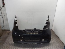 Smart 451 Cabrio BJ 2007 Verkleidung vorne Stoßstange komplett Kratzer Schwarz