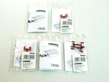 Märklin H0 C Gleis Gleise Set Mittelleiter Isolierung 5 x 74030 neu OVP