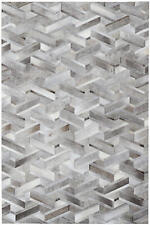 Leder Teppich Patchwork