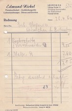 LEIPZIG, Rechnung 1960, Edmund
