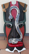 Tonkeramik Maske abstrakt