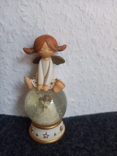 Schneekugel engel höhe ca - schneekugel,