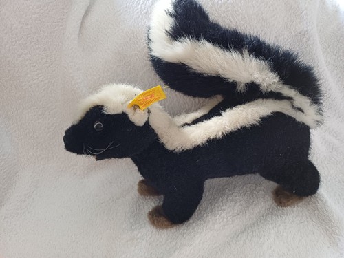 Orig steiff stinktier skunk - steiff,