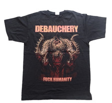 Debauchery Humanity Musik Heavy Metal Rock Band Merchandise T-Shirt Oberteil M