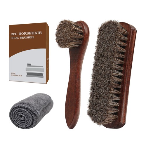 Schuhbürsten set rosshaar - schuhbürsten,