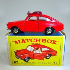 Matchbox RW 67B VW 1600TL rot