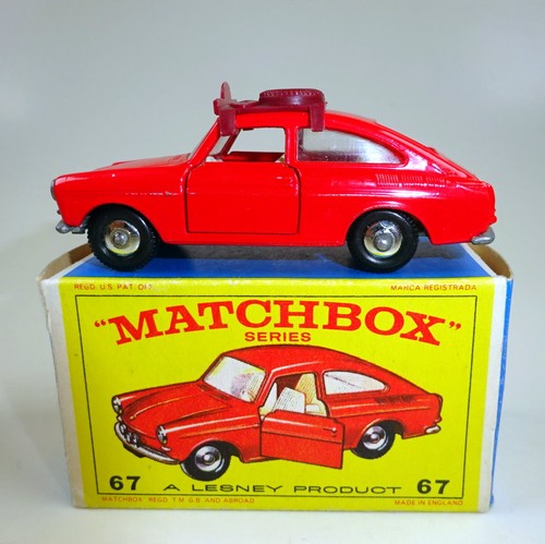 Matchbox 67b 1600tl rot - 67b, vw