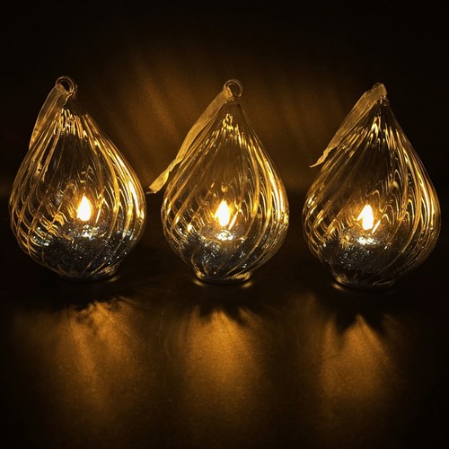 3er set led teelichter - led,